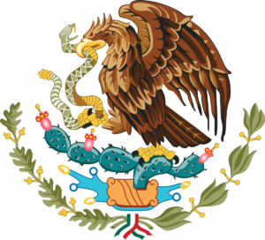 mexican flag eagle details