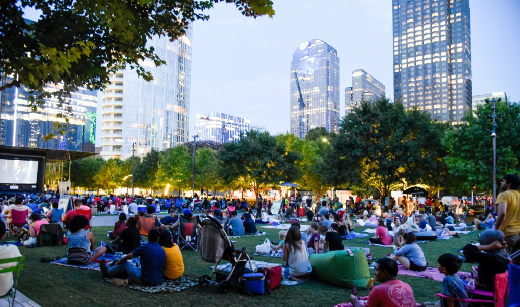 Free things to do in Dallas with Family - Klyde Warren Park