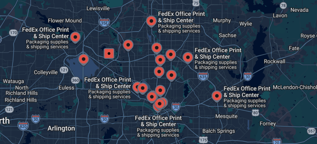 FedEx Office Print & Ship Center dallas texas