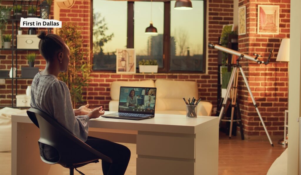 Working from home in Dallas