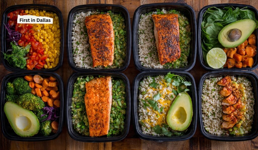 meal prep services Dallas using fresh local ingredients