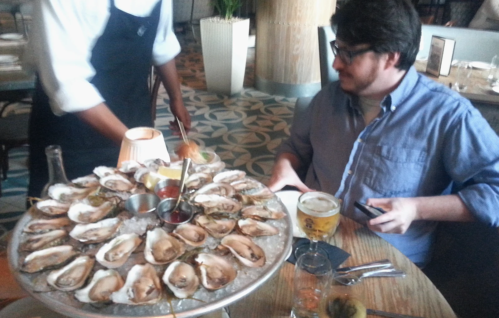 Best seafood restaurants in Dallas - oysters on the half shell Fresh oysters on the half shell at one of the best seafood restaurants in Dallas