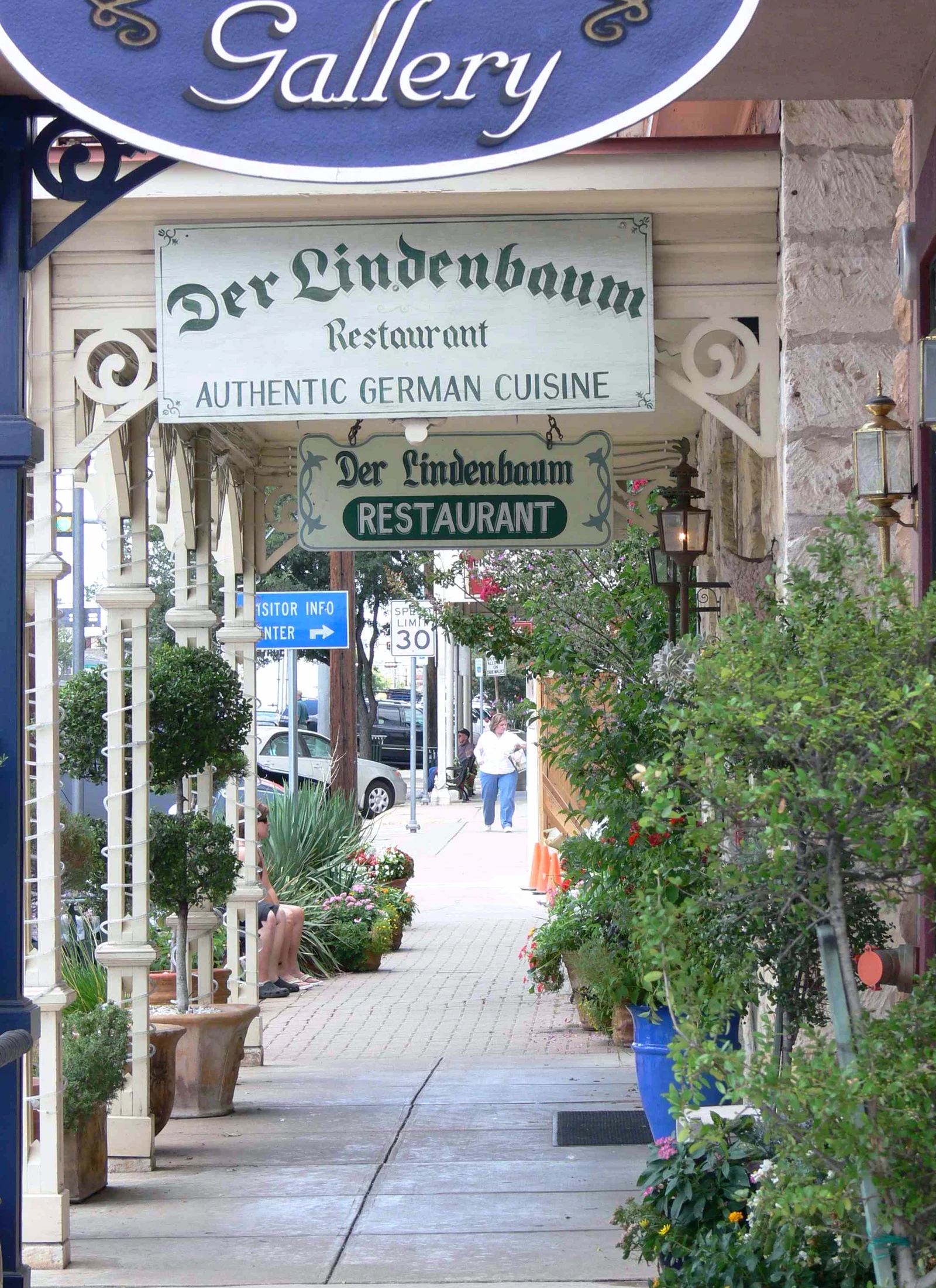 Fredericksburg Texas Main Street Fredericksburg Texas Main Street with historic buildings